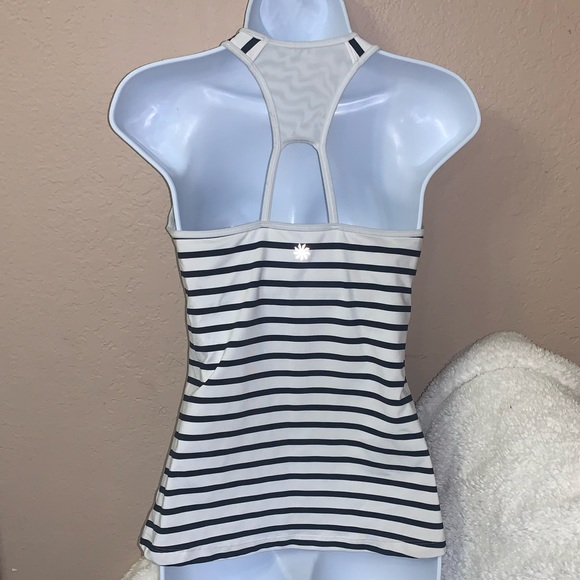 Athleta striped workout tank top - Picture 2 of 4